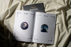 Watercolor Celestial Witch Clipart Product Image 3