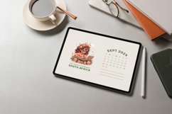 Watercolor Digital Nomad Girl Clipart Product Image 3