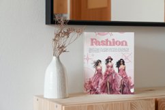 4 Watercolor Pink Fashion Clipart Product Image 3