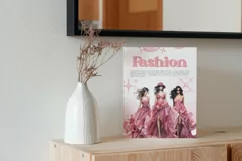 4 Watercolor Pink Fashion Clipart Product Image 3