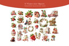 Watercolor Strawberries Clipart Product Image 3