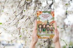 12 Watercolor Christmas Kids Clipart Product Image 4