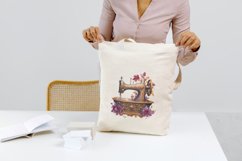 4 Watercolor Sewing Machines Clipart Product Image 4