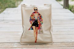 4 Watercolor POP ART Fashion Clipart Product Image 4