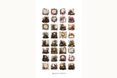 Watercolor Spell Book Ephemera Clipart Bundle Product Image 4