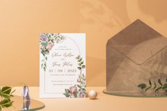 Light Pink Flowers Watercolor Clipart Product Image 4