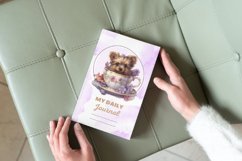 18 Watercolor Teacup Yorkie Clipart Product Image 4