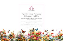 18 Watercolor Spring Garden Clipart Product Image 4