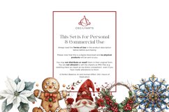 Watercolor Christmas Decors Clipart Product Image 4