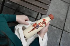 4 Watercolor Summer Fashion Clipart Product Image 4