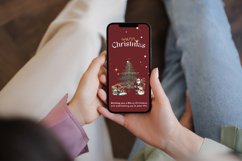 Watercolor Plaid Christmas Clipart Product Image 4