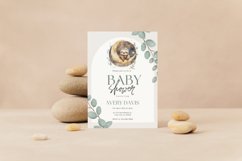 25 Watercolor Sleepy Animals Clipart Product Image 5