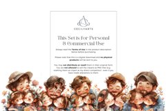 Watercolor We Love Dad Clipart Bundle Product Image 5