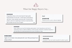 Watercolor Wedding Bouquet Clipart Bundle Product Image 5