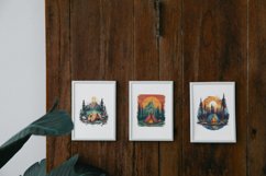 27 Watercolor Camping Clipart Product Image 5