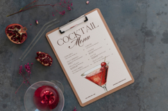 Watercolor Vintage Cocktails Clipart Bundle Product Image 6