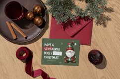 Watercolor Plaid Christmas Clipart Bundle Product Image 6