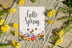 18 Watercolor Spring Garden Clipart Product Image 6