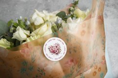 Watercolor Floral Hearts Cliparts Bundle Product Image 6