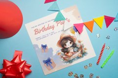 Watercolor Girl on a Boat Clipart Bundle Product Image 6
