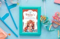 Watercolor Girl Mermaid Clipart Bundle Product Image 6