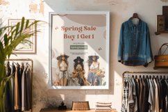 Watercolor Boho Fashion Clipart Bundle Product Image 7