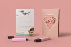 Watercolor Mommy and Child Clipart Bundle Product Image 7