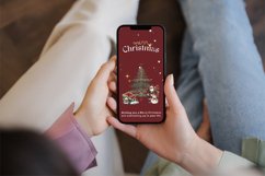 Watercolor Plaid Christmas Clipart Bundle Product Image 7