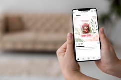 Watercolor Girl Holding a Heart Clipart Bundle Product Image 8