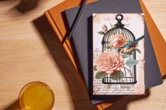 Watercolor Birdcage Journal Tag Cliparts Bundle Product Image 8