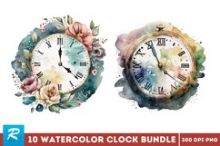 Watercolor Clock Clipart Bundle ,baby boy girl,nursery decoration,scrap party png,baby shower decor,scrapbook printables,stickers supplies,balloon graphics,cake topper art,baby animals,monthly milestone,baby growth,balloons,birthday clipart,steampunk clip