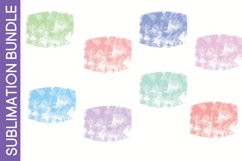 40 Watercolor Clouds Backsplash Sublimation Bundle Product Image 7