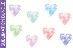 40 Watercolor Clouds Backsplash Sublimation Bundle Product Image 4