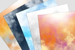 Watercolor Clouds Digital Paper Pack Product Image 3