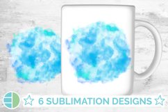 Sublimation Bundle Watercolor Backgrounds Purple Blue Pink Product Image 4