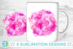 Sublimation Bundle Watercolor Backgrounds Purple Blue Pink Product Image 7