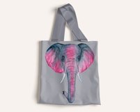 Watercolor Colorful Elephant Sublimation Design - Animal PNG Product Image 6