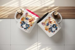 Watercolor cool hamster funny superstar animal sunglasses stars print 20 oz tumbler skinny mug wrap clipart t-shirt sublimation printable design