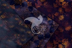 Watercolor Copper Damask Digital Paper Product Image 5