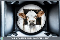 GorgeousWatercolor Car Coaster design.