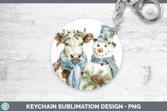 GorgeousWatercolor Keychain design.