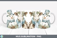 GorgeousWatercolor Mug Wrap design.