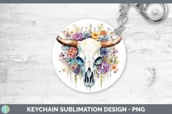 GorgeousWatercolor Keychain design.