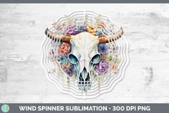 GorgeousWatercolor Wind Spinner design.