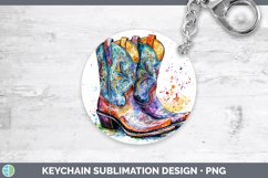 GorgeousWatercolor Keychain design.