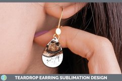 GorgeousWatercolor Teardrop Earrings design.