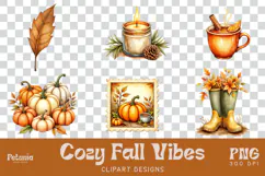 Trendy Fall clipart designs for sublimation and printing fall crafts