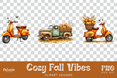 Trendy Fall clipart designs for sublimation and printing fall crafts