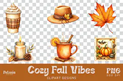 Trendy Fall clipart designs for sublimation and printing fall crafts