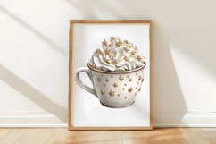 Watercolor Cozy White Christmas Clipart Product Image 3